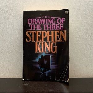 The Drawing of the Three Stephen King 1989 Illustrated 1st Plume Printing